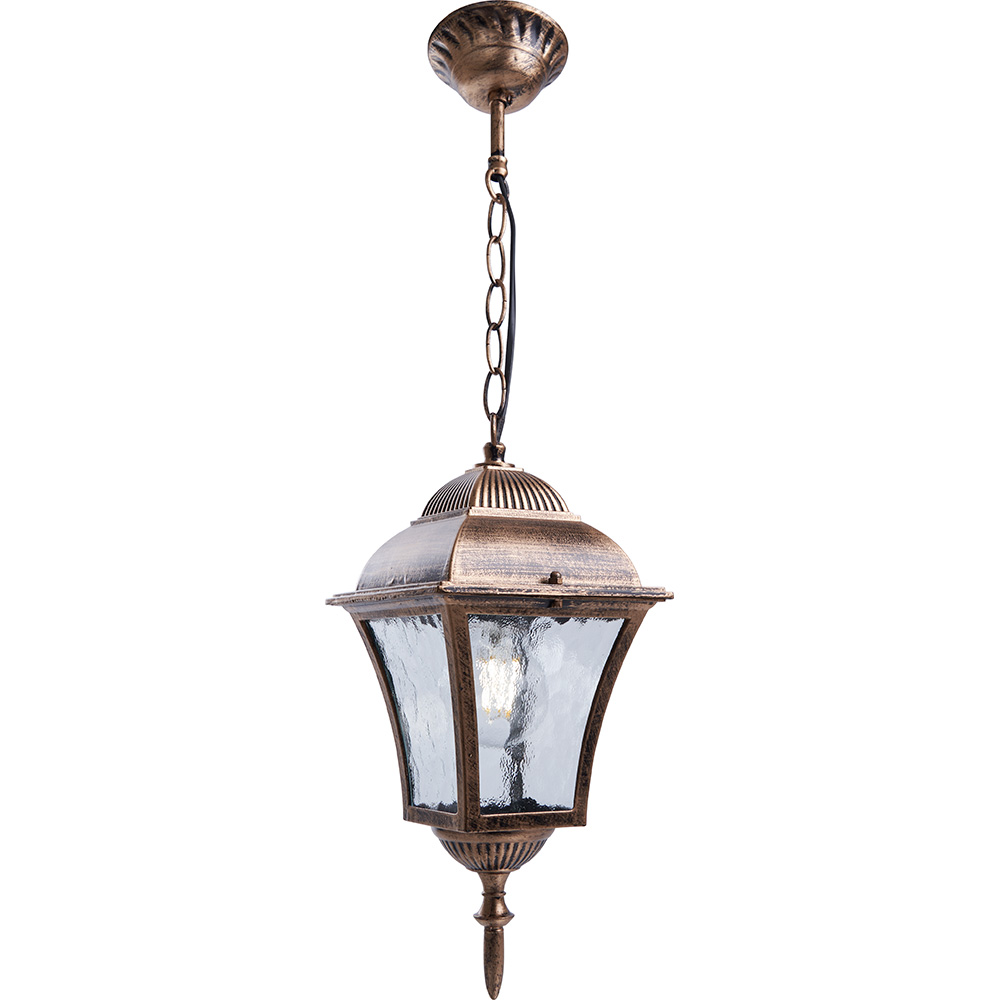 Светильник НСУ-60w цепь Е27 IP44 черное золото