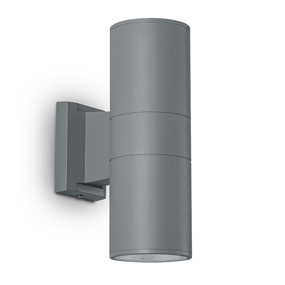 Светильник светодиодный уличный ДБУ-2х10w вверх/вниз 3000К IP54 серый