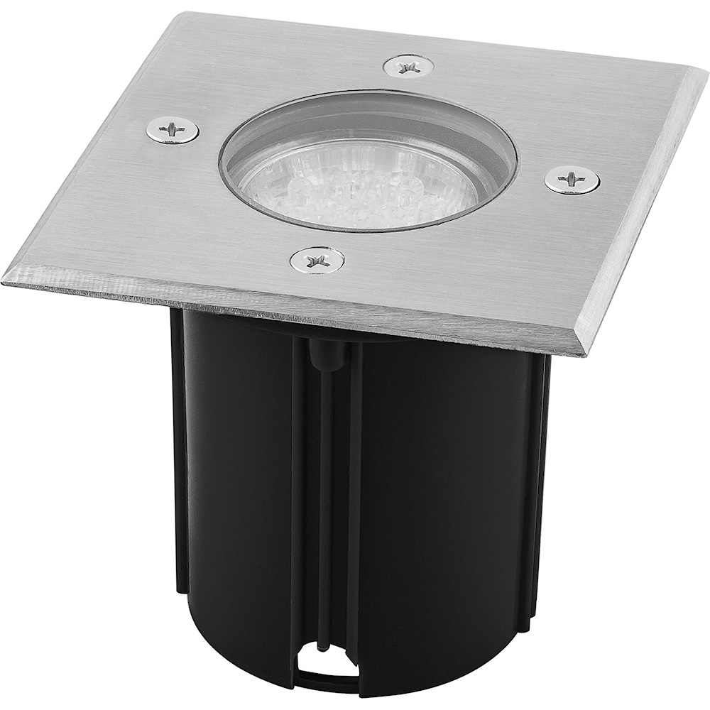 Светильник светодиодный уличный ДВУ с лампой 7w 4000К G5.3 IP65 квадратный