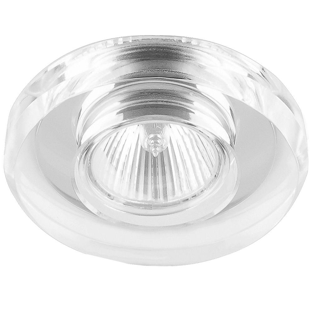 Светильник ИВО-50w G5.3 серебро/серебро