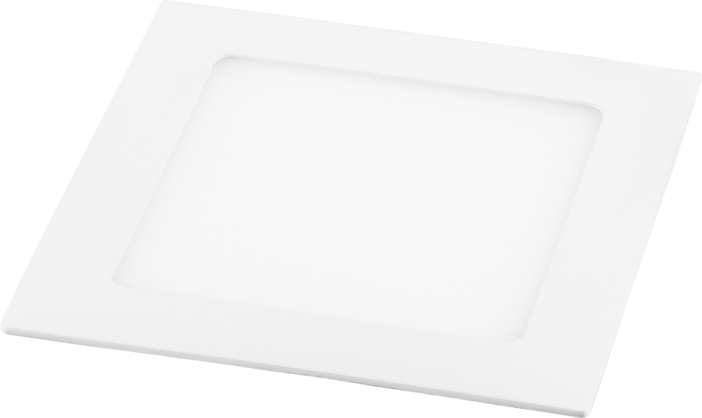 Светильник светодиодный ДВО-12w 4000K 960Лм квадратный slim белый