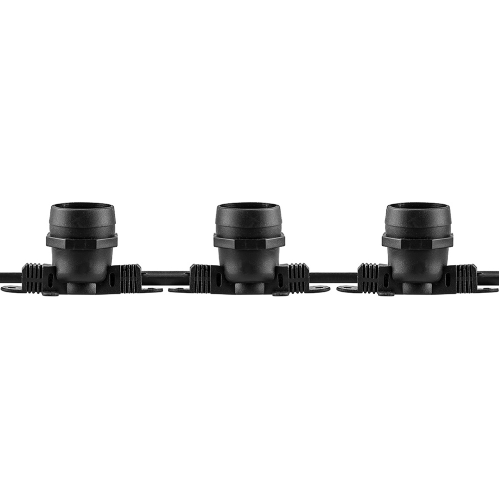 Гирлянда Белт-Лайт 100 м 200 патронов Е27 IP65 черный