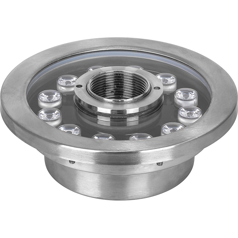 Прожектор светодиодный подводный ДО-12w 24в RGB IP68 (БЕЗ ДРАЙВЕРА!)