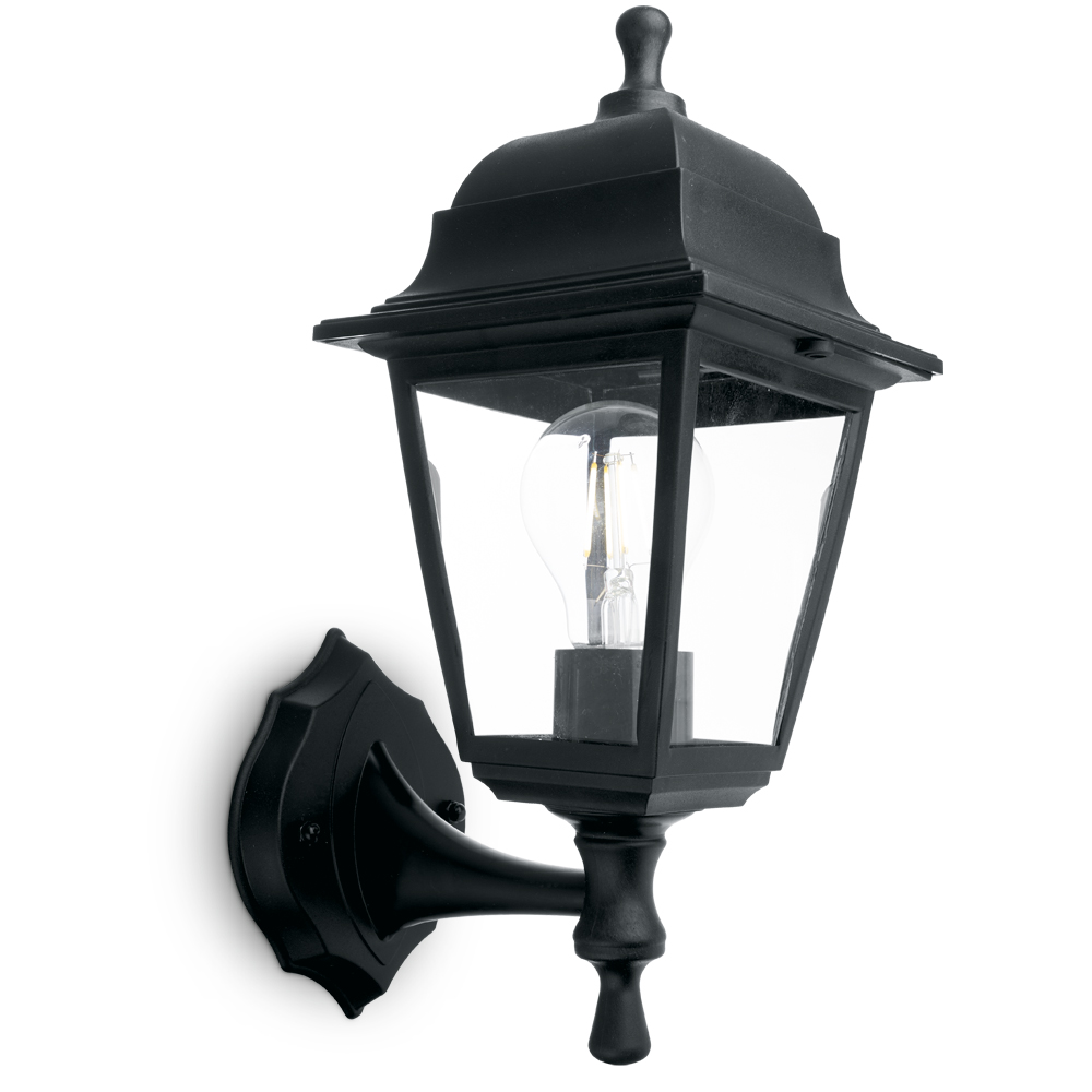 Светильник НБУ-04-60-001 вверх Е27 IP44 черный