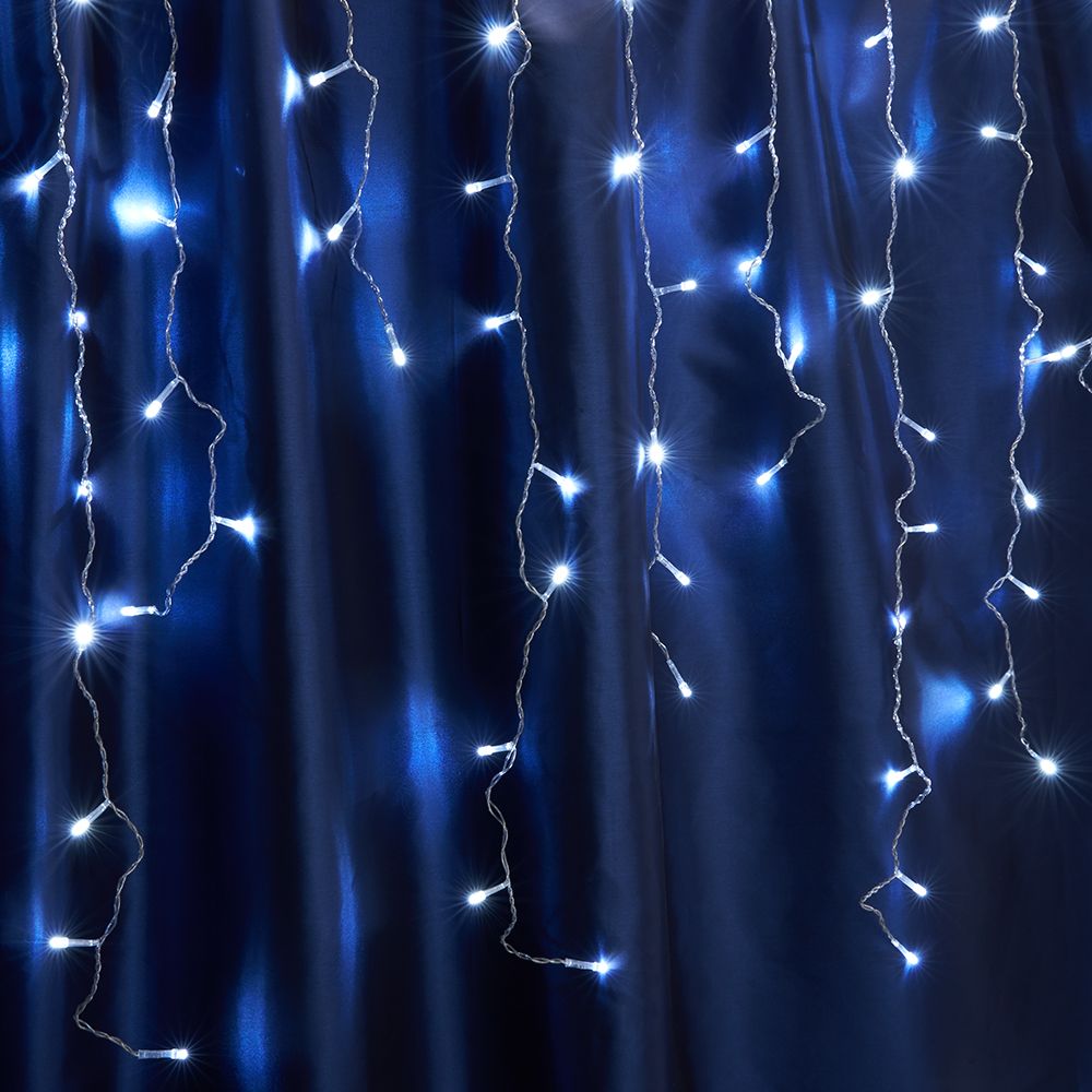 Гирлянда бахрома LED 5000К с эффектом стробов 4.5 м IP44