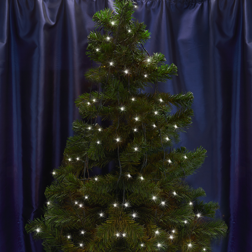 Гирлянда на елку LED 5000К 7 веток 3 м