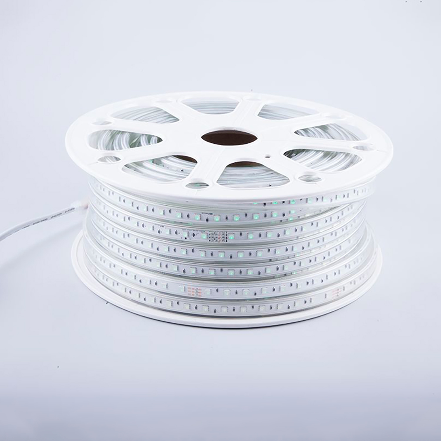 Лента светодиодная 11Вт/м 220В RGB IP65 60LED/м LS706
