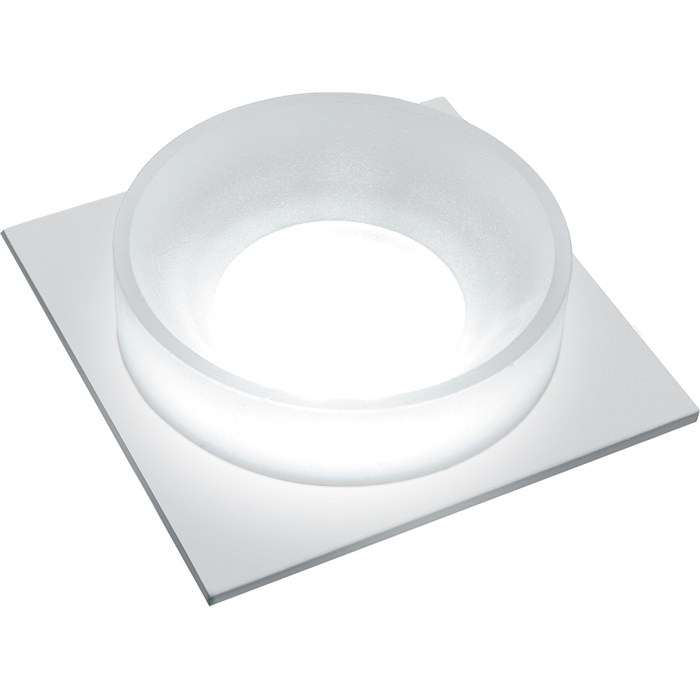 Светильник ИВО-50w G5.3 квадратный белый