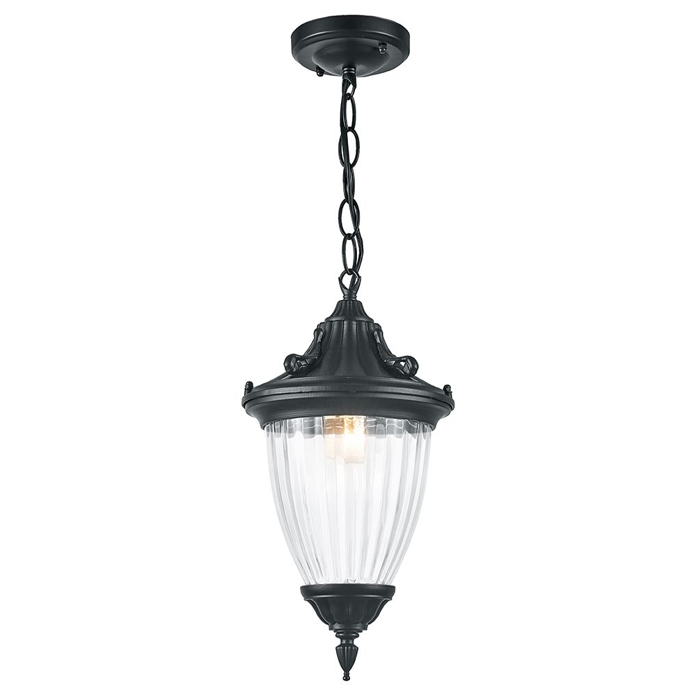 Светильник НСУ-60w цепь Е27 IP44 черный