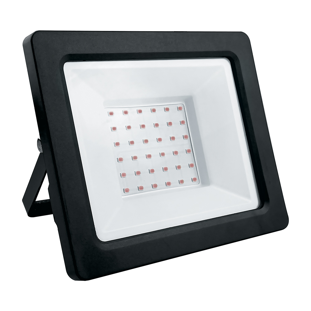 Прожектор светодиодный ДО-50w красный IP65