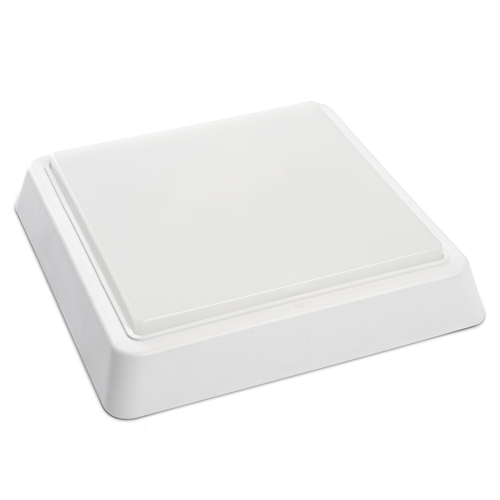 Светильник светодиодный ДБО-15w 4000К 1200 Лм квадратный белый