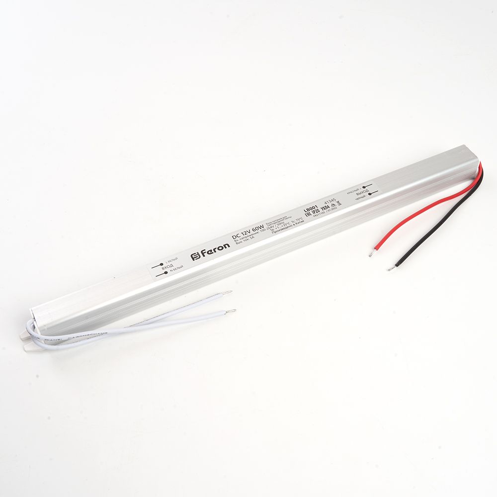 Драйвер светодиодный LED 72w 12v ультратонкий