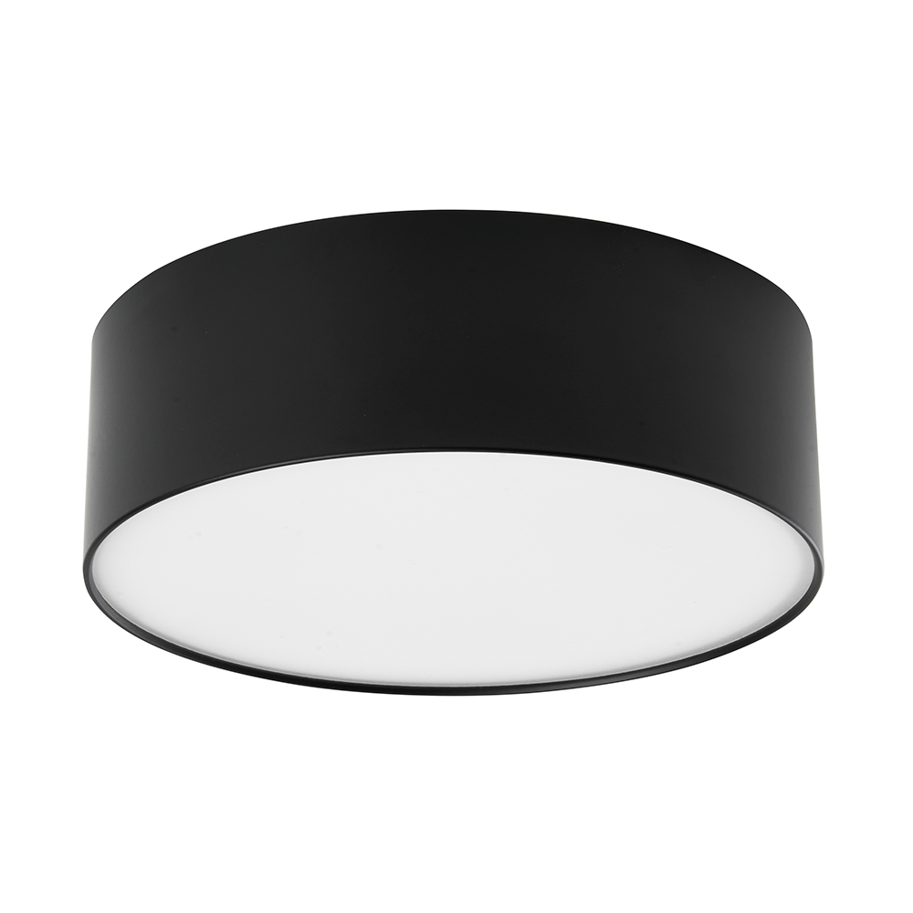 Светильник светодиодный ДБО-28w 4000К 1960Лм черный