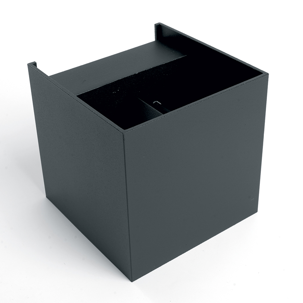 Светильник светодиодный уличный ДБУ-2х3w вверх/вниз 3000K IP54 черный