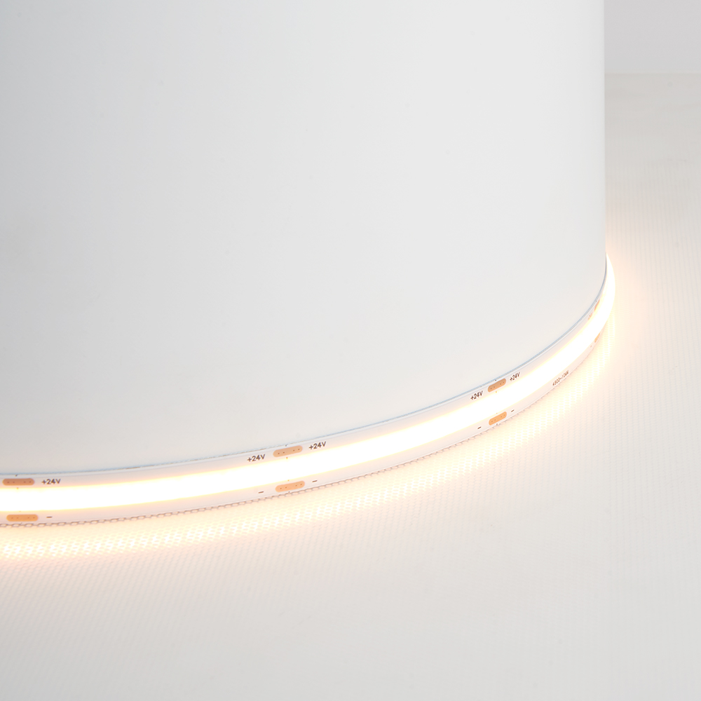 Лента светодиодная COB 8Вт/м 24В 3000К IP20 320LED/м LS530