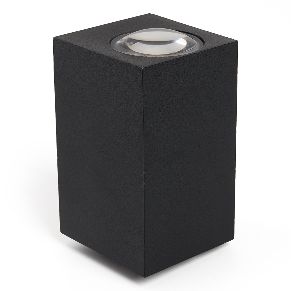 Светильник светодиодный уличный ДБУ-2х5w вверх/вниз 3000К IP54 черный