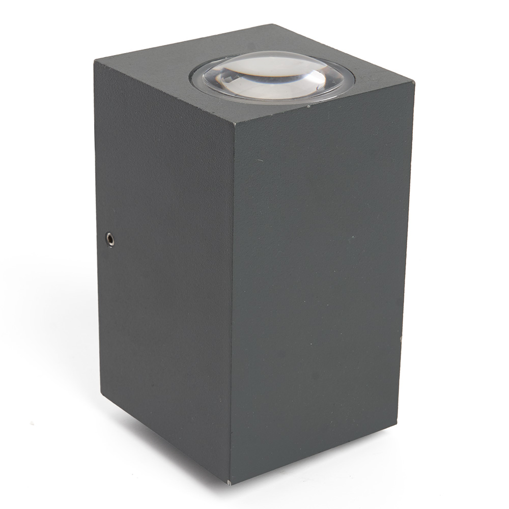 Светильник светодиодный уличный ДБУ-2х5w вверх/вниз 3000К IP54 серый