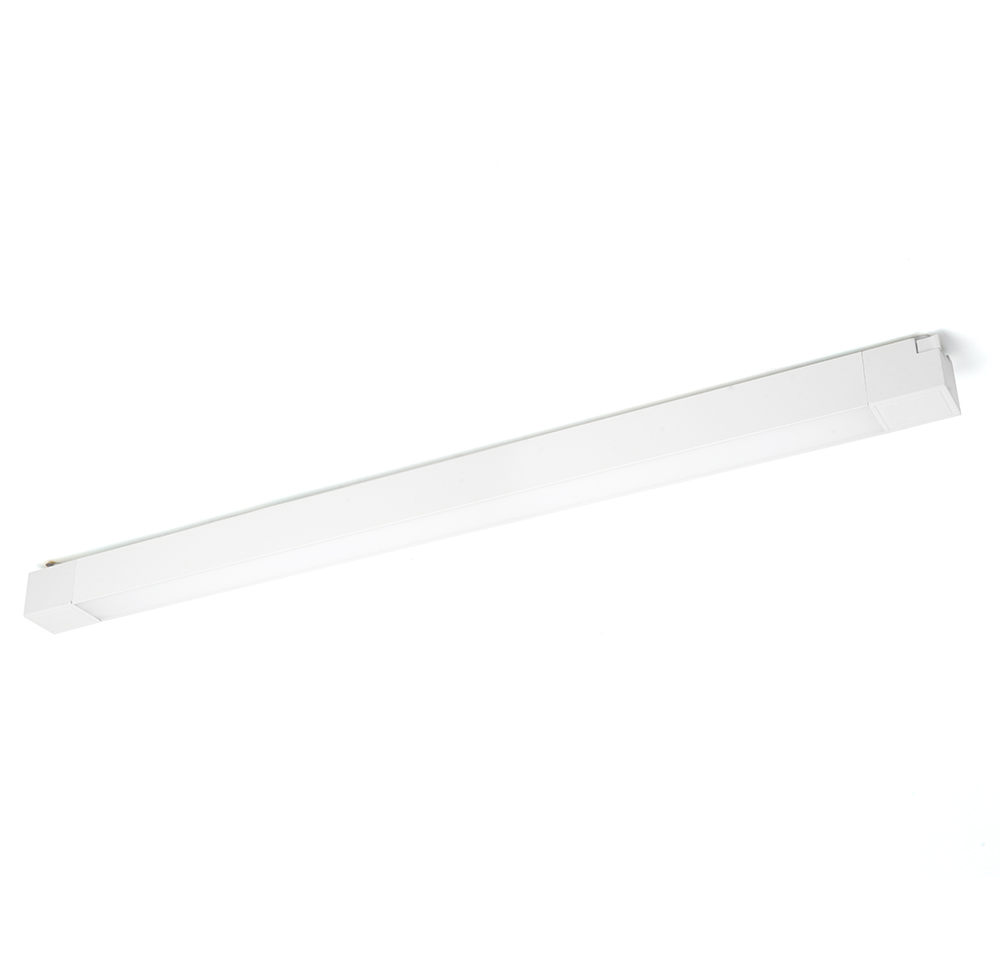 Светильник светодиодный трековый на шинопровод ДПО-40w 4000К 2800Лм белый