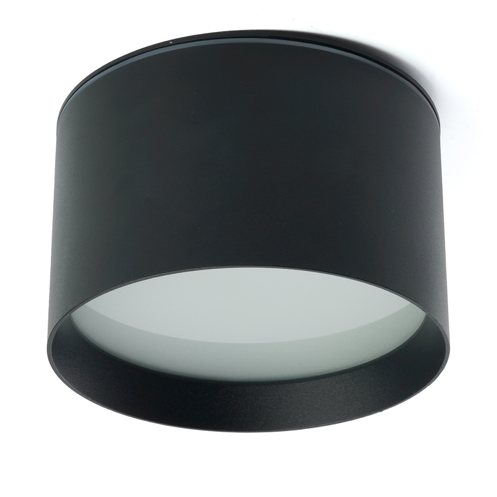 Светильник ДПО-25w GX70 без лампы IP44 черный