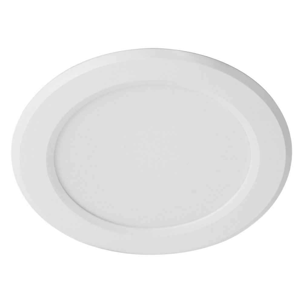 Светильник светодиодный ДВО-9w 4000К 720Лм с БАП 3ч. в пластиковом корпусе белый