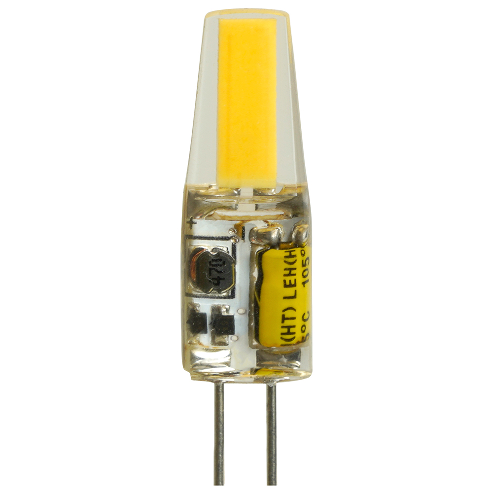 Лампа светодиодная LED 3вт 12в G4 дневной капсульная