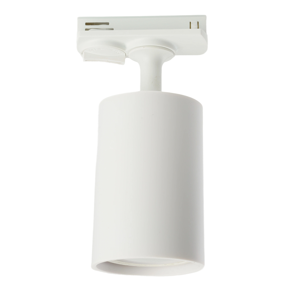 Светильник трековый на шинопровод ДПО GU10 без лампы IP40 белый .ONE