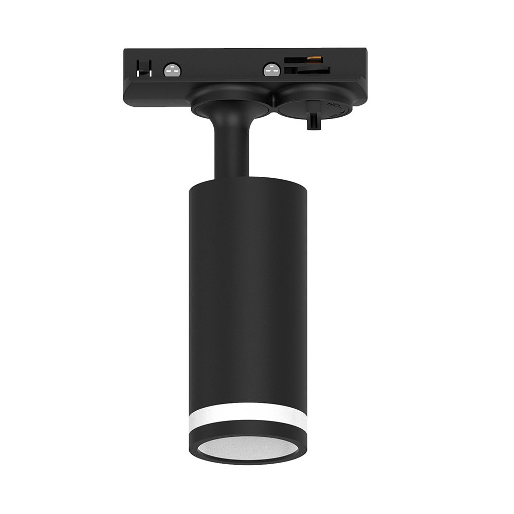 Светильник трековый на шинопровод ДПО GU10 MR11 без лампы черный