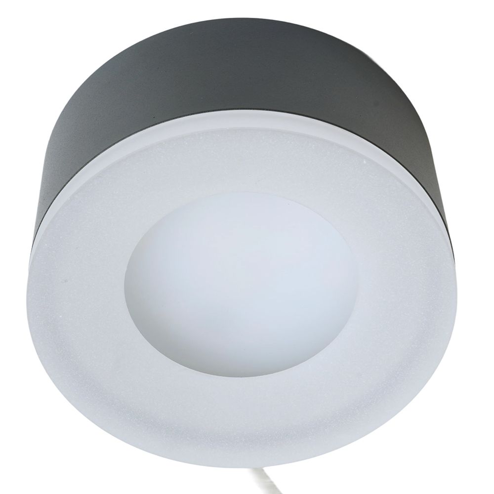 Светильник ДПО-12w GX53 без лампы черный