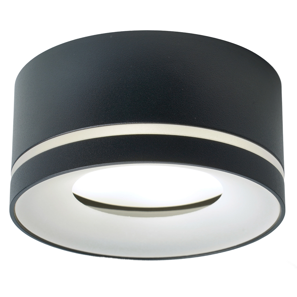 Светильник ДПО-12w GX53 без лампы черный