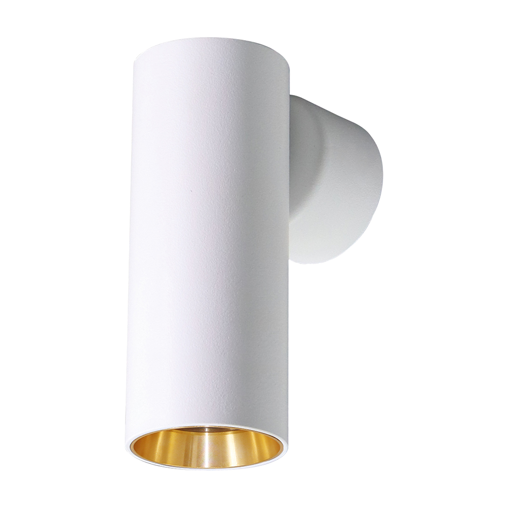 Светильник ДБО GU10 MR11 без лампы белый золото