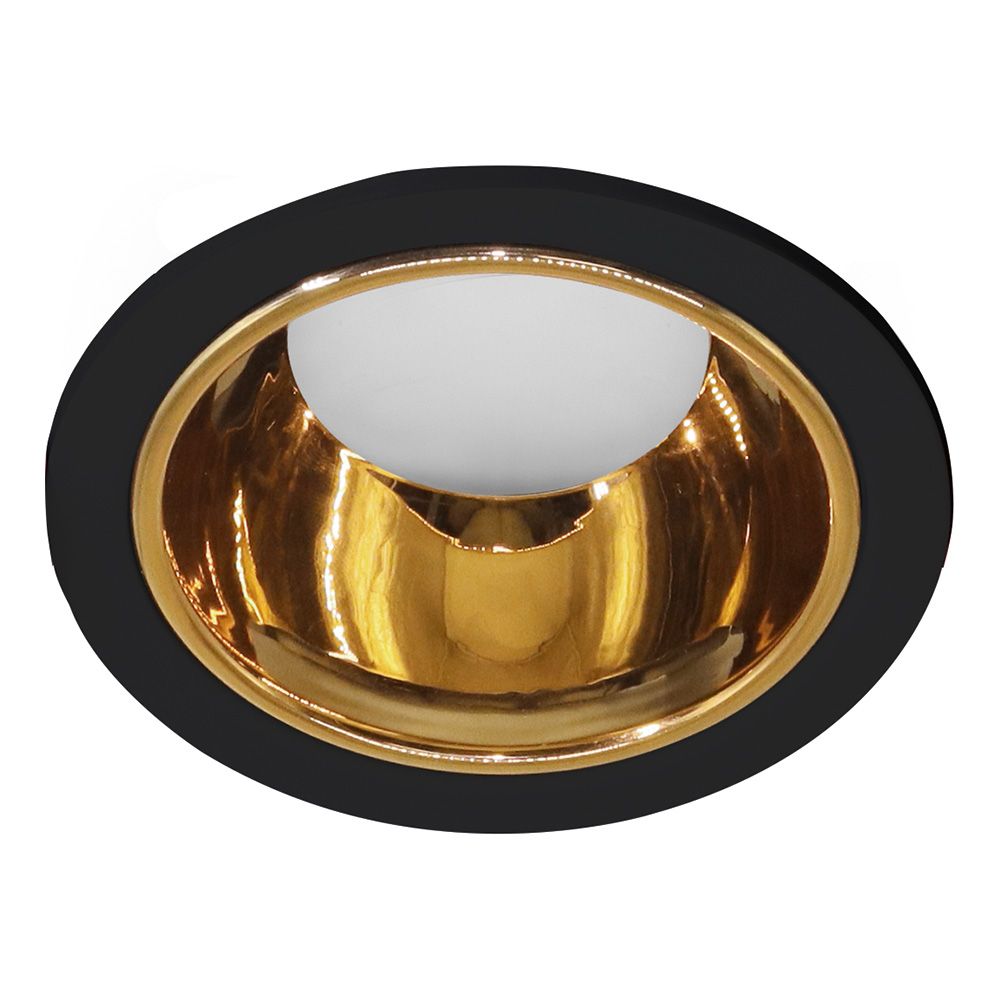 Светильник ДВО-13w G5.3 без лампы черный золото