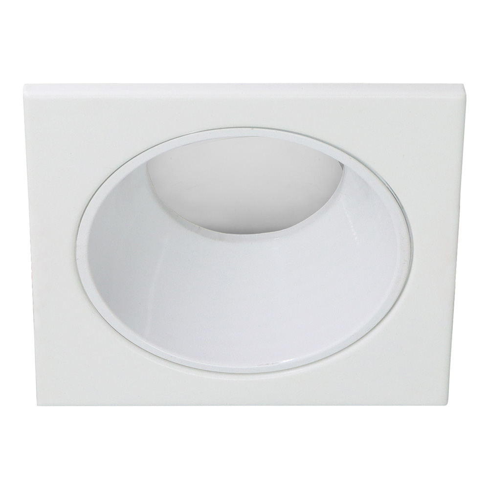 Светильник ДВО-13w G5.3 без лампы квадратный белый