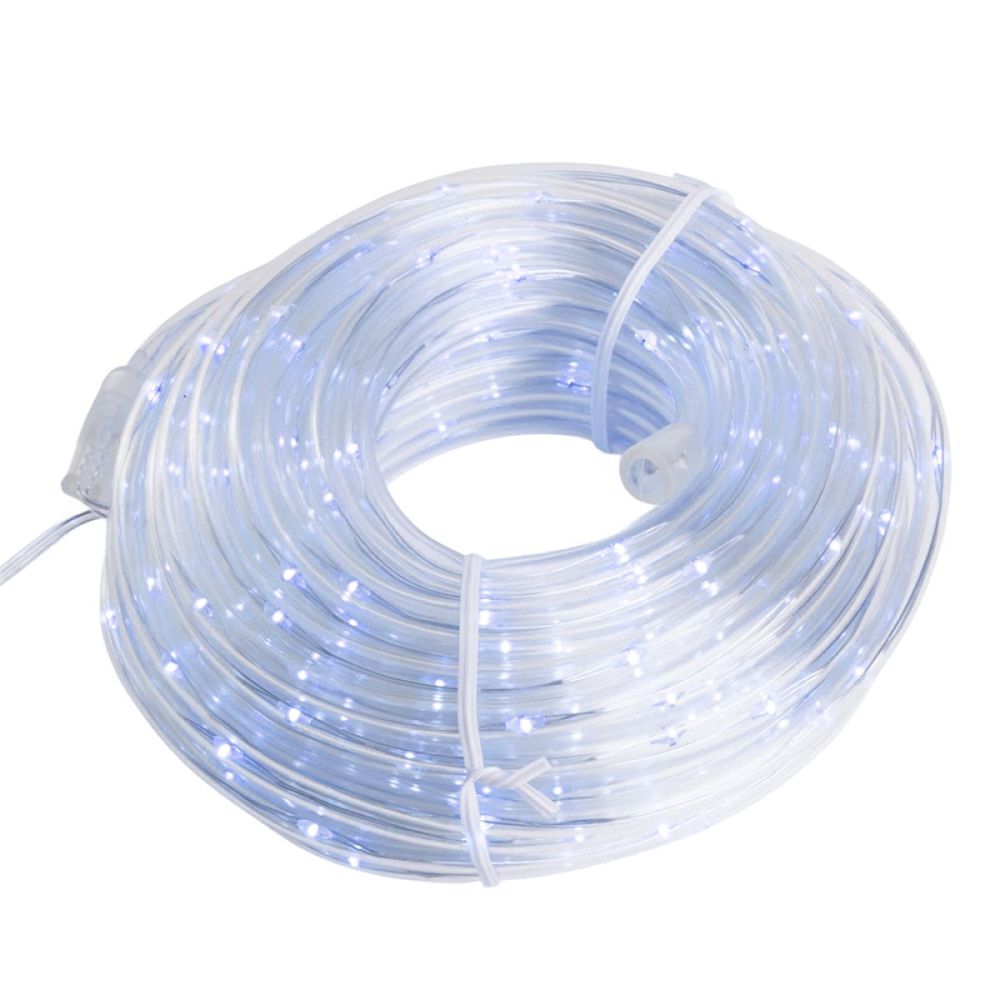 Гирлянда линейная LED 5000K с контроллером 15 м прозрачный шнур