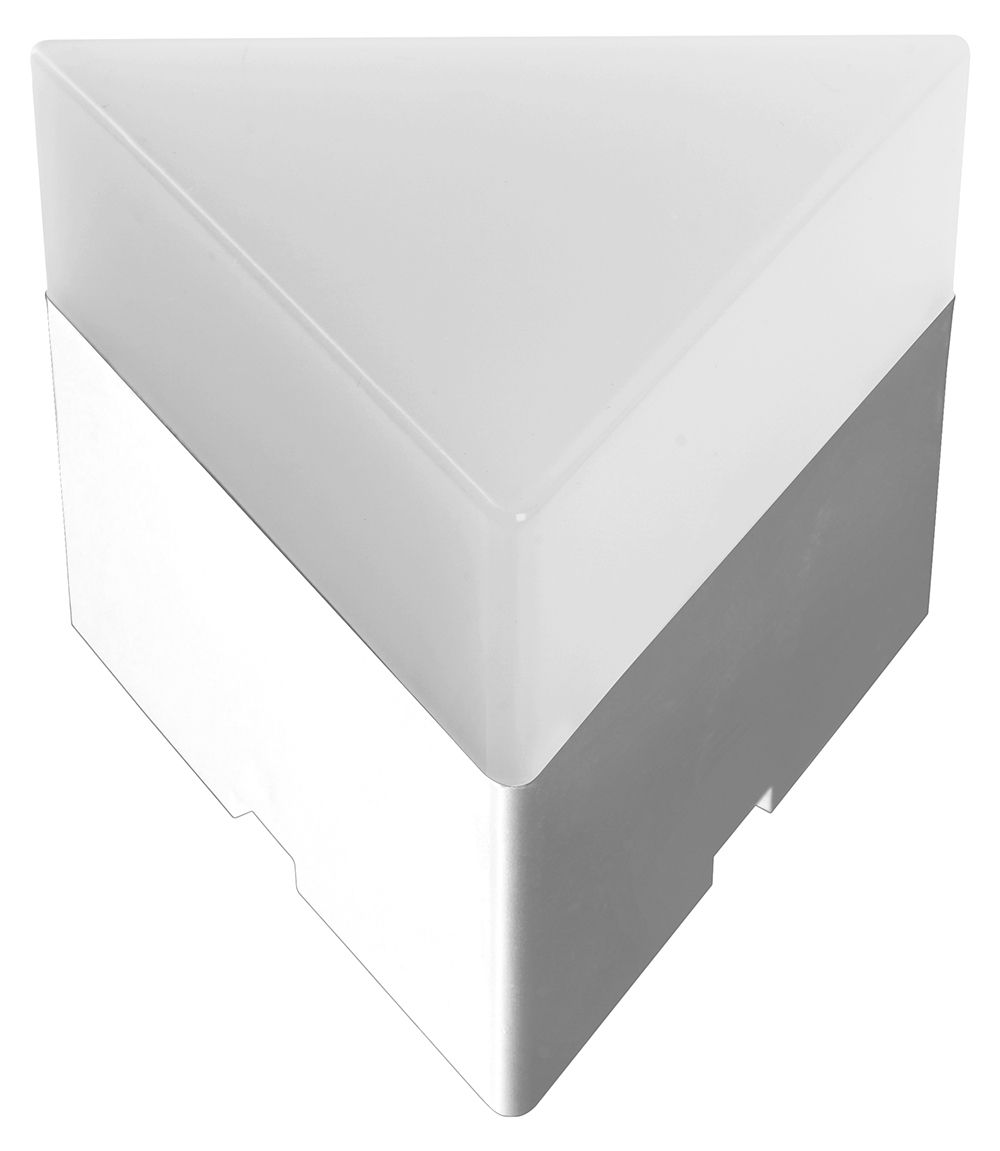 Светильник светодиодный ДПО-3вт 4000К 300Лм треугольник белый для светильников AL4020 18 и 36вт