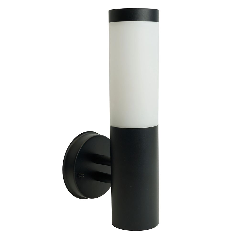 Светильник ДБУ-18w вверх Е27 без лампы IP44 черный