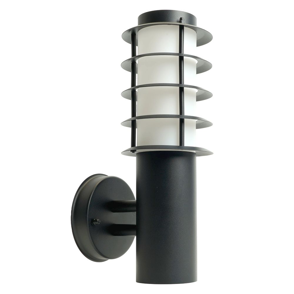 Светильник ДБУ-18w вверх Е27 без лампы IP44 черный