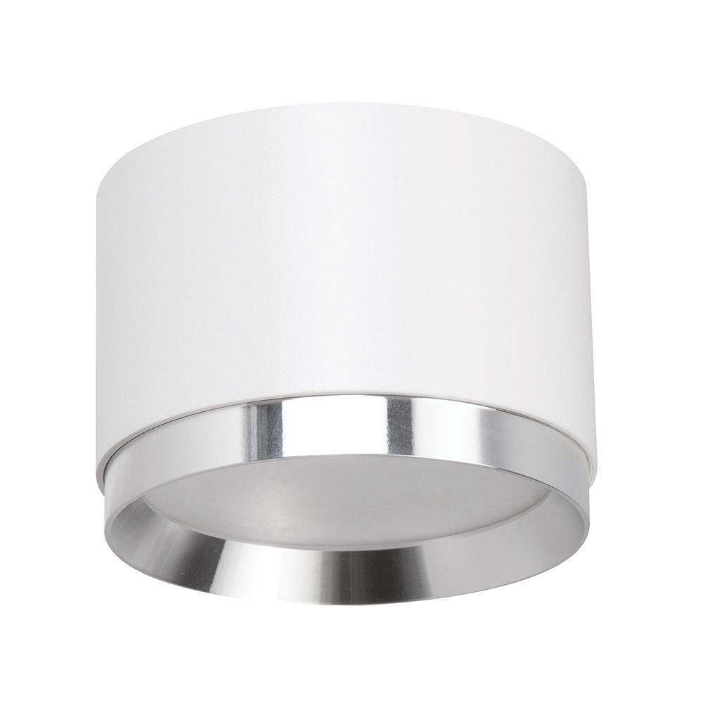 Светильник ДПО-12w GX53 без лампы белый/хром