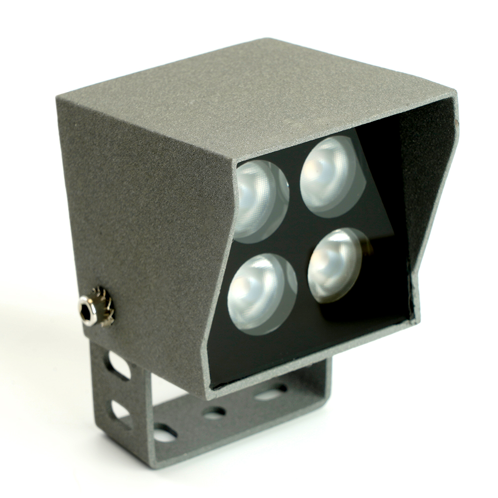 Прожектор светодиодный ДО-4w синий IP65