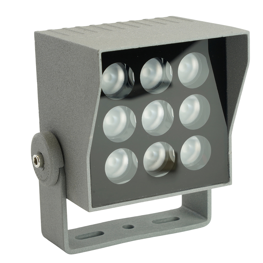 Прожектор светодиодный ДО-9w 2700К IP66