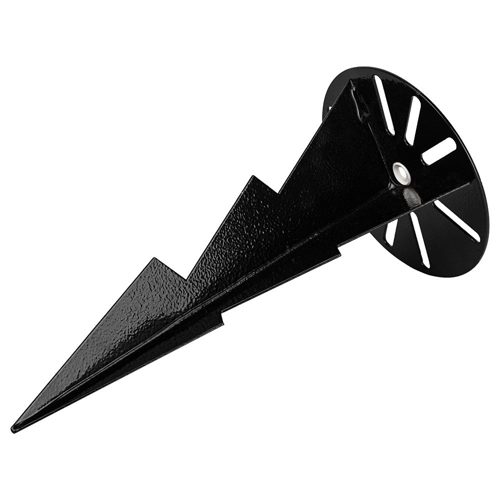 Держатель грунтовый для светильников НТУ черный