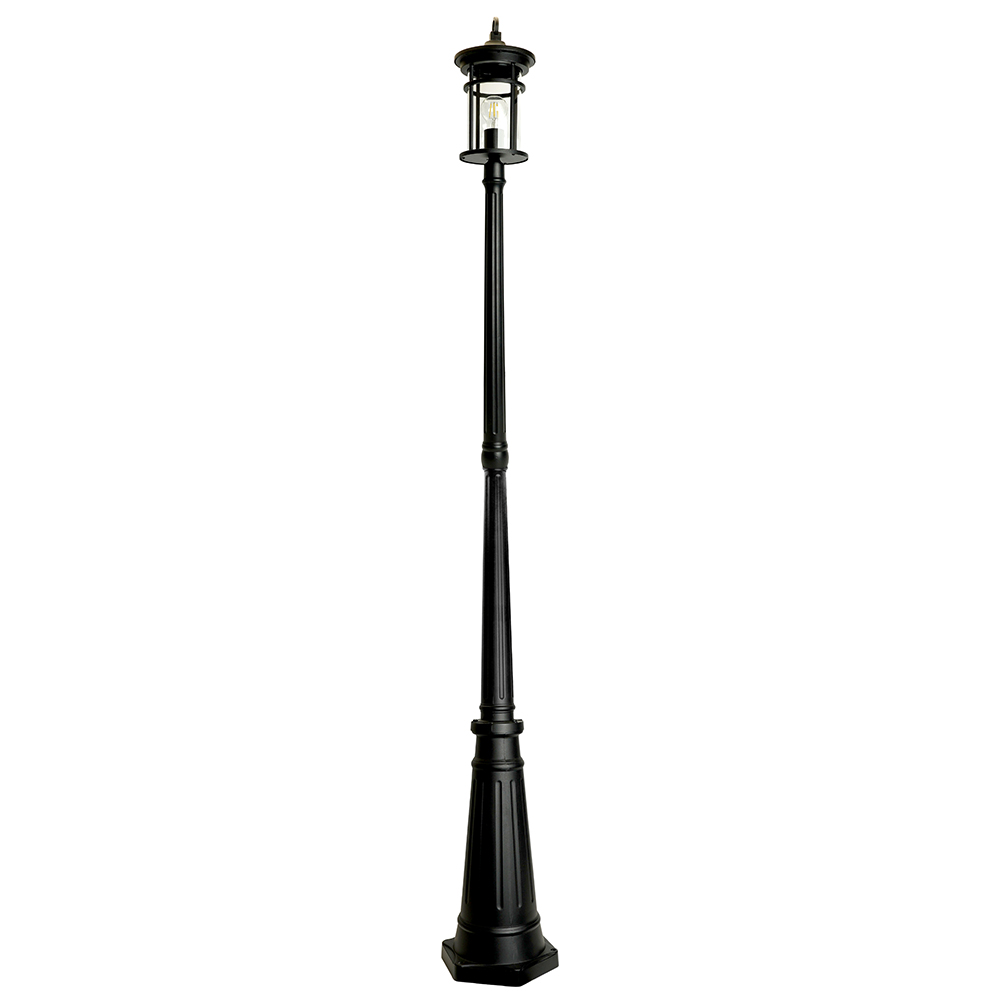 Светильник НТУ-60w столб Е27 IP44 черный