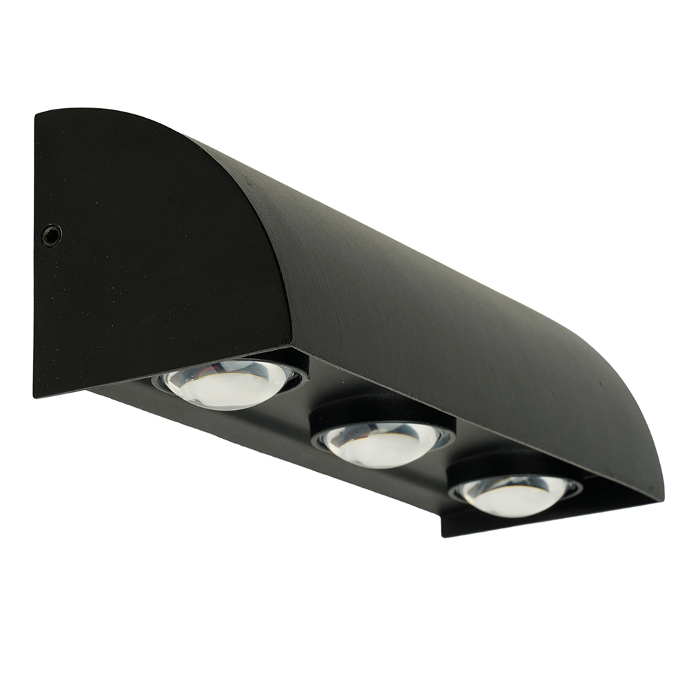 Светильник светодиодный уличный ДБУ-3w 3000/4000/6400К,переключение цветовой температуры 3600Лм IP65 черный