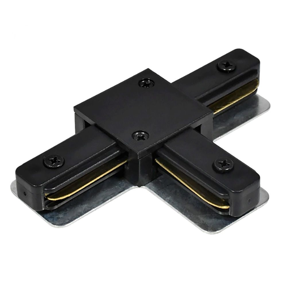 Коннектор Т-образный черный для шинопровода CAB1007