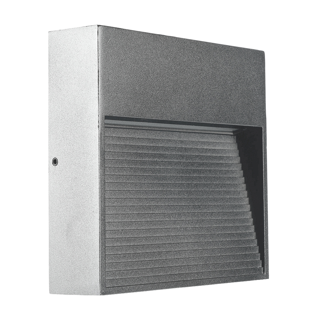 Светильник светодиодный уличный ДБУ-5w 4000К IP65 квадрат серый