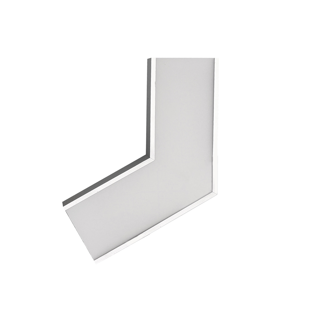 Светильник-конектор V-образный для AL4036 4w 3000/4000/6400К 440Лм с переключением цветовой температуры рассеиватель матовый в алюминиевом корпусе серебро серия RetailRay