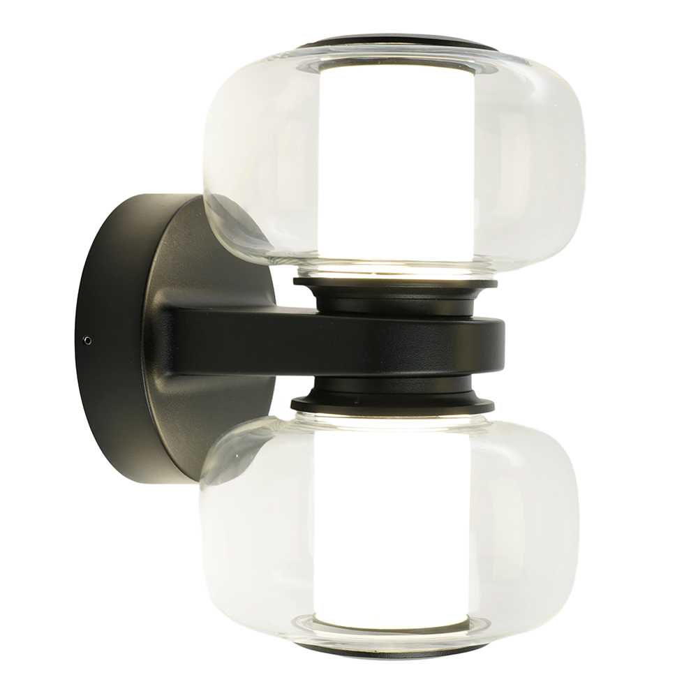 Светильник светодиодный уличный ДБУ-24w вверх/вниз 4000K IP54 черный