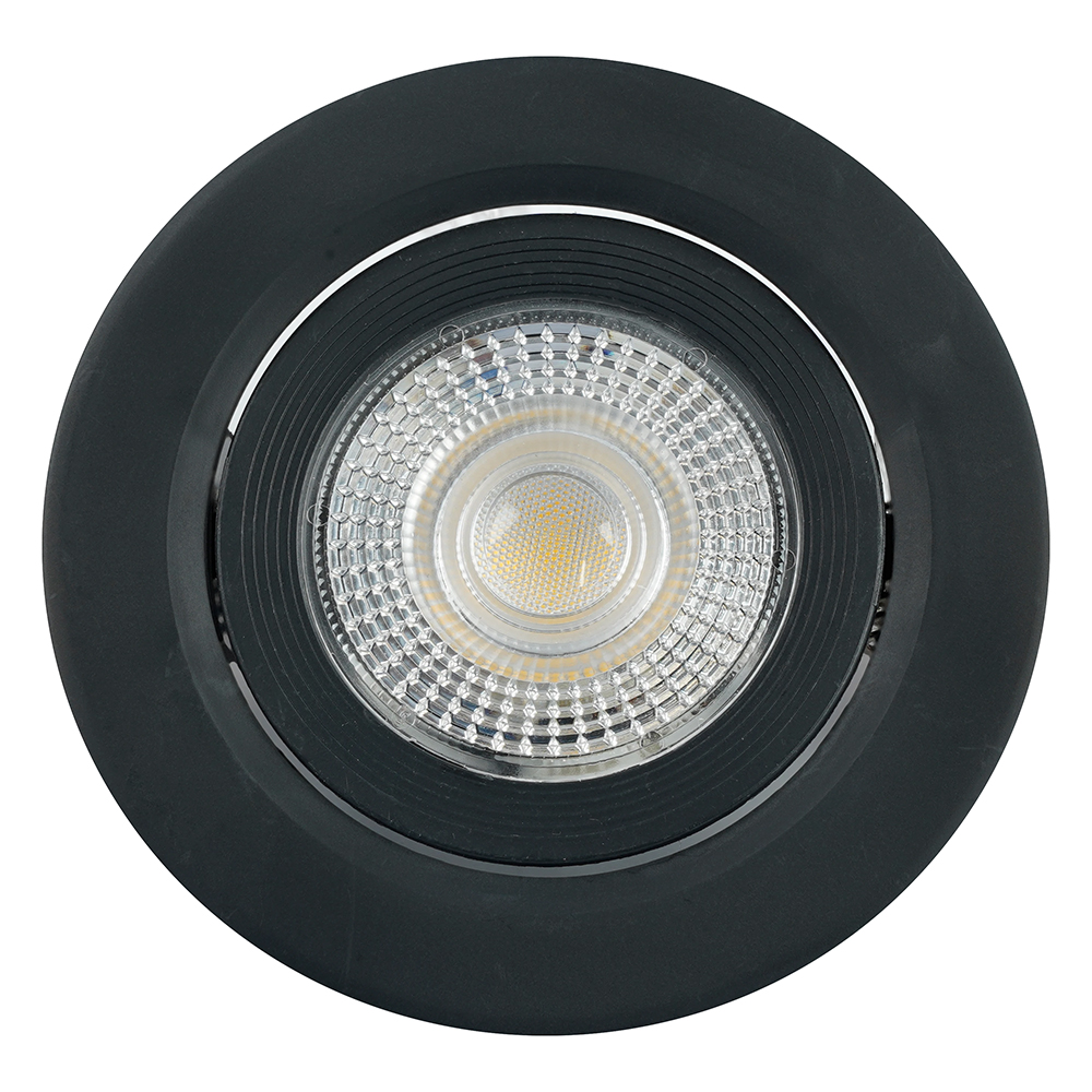 Светильник светодиодный ДВО-7w 4000K 560Лм черный