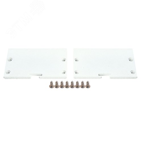 Профиль накладной Линии света алюминиевый белый 2 м матовый экран 2 заглушки 4 крепежа для светодиодных лент - фото 8