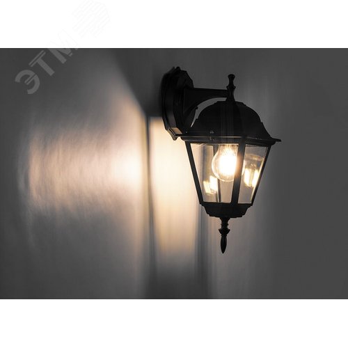 Светильник 4202 100W 230 В E27 215х185х405мм черный - фото 2