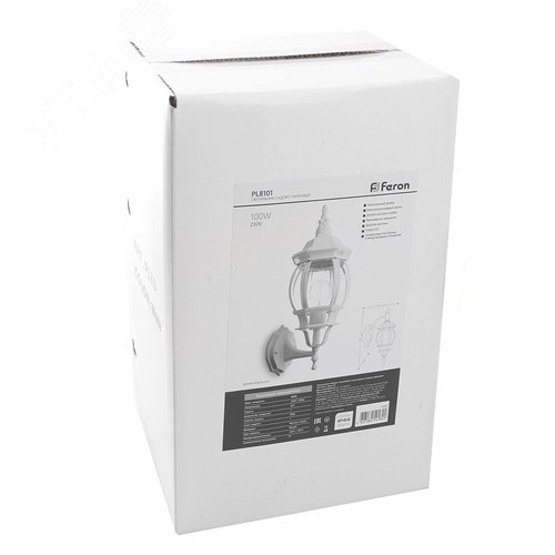 Светильник НБУ-100w вверх, Е27, IP44, белый - фото 4